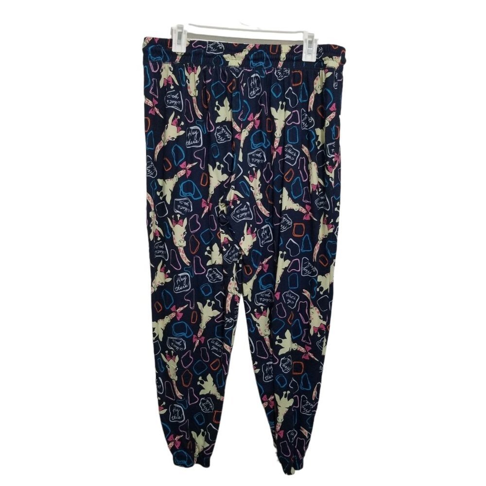 Secret Treasures Women's Jogger - Hey There Color Blue Cove Size XL